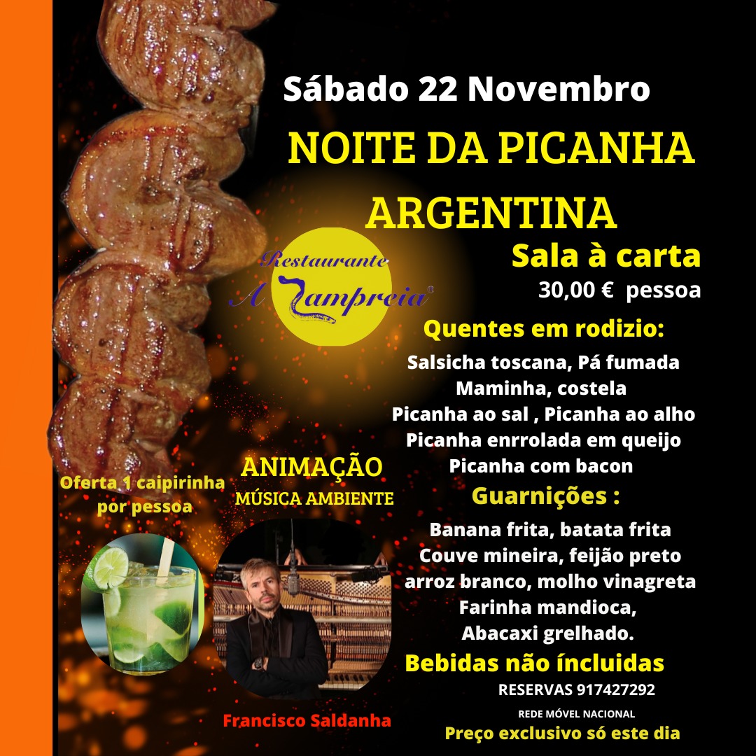Noite da picanha argentina